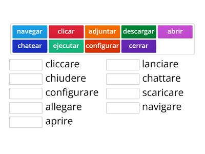 revisión vocabulario 3 E verbi