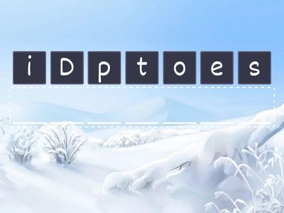 Term 1, Week 15, Words of the Week Spelling 