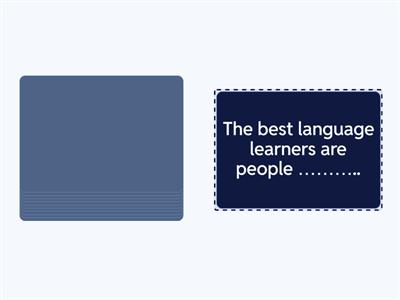 Relative clauses speaking