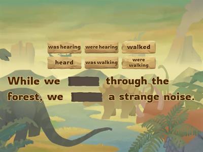 Past-simple Past-continuous