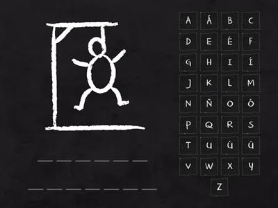 AHORCADO GRUPO PRE ADOLESCENTES 