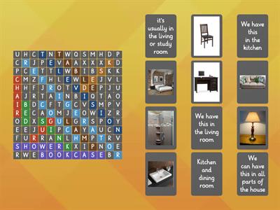 Furniture Wordsearch