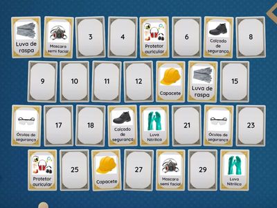 Jogo da memória EPIs - Campinas