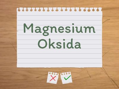 Lambang dan nama senyawa Kimia