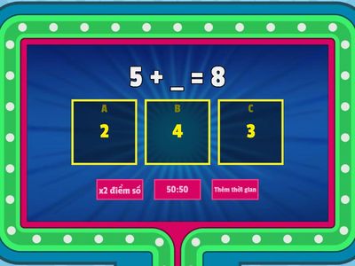 Tìm số còn thiếu trong phép tính cộng