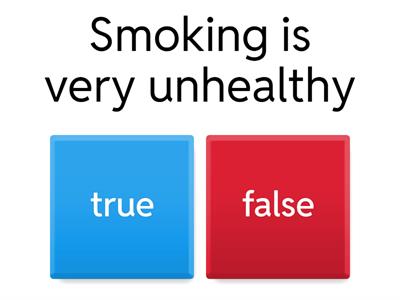 smoking true or false quiz