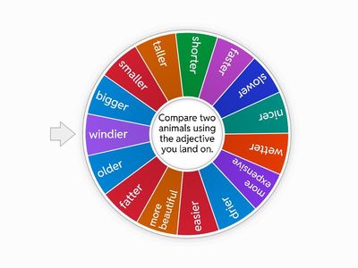  Comparative Adjectives! 