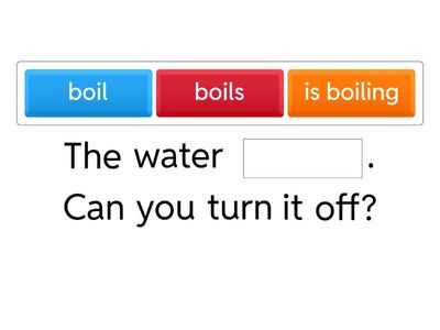 Present Simple vs. Present Continuous