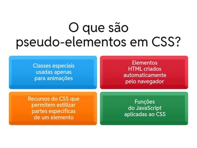 Pseudo-elementos - CSS (pt1)