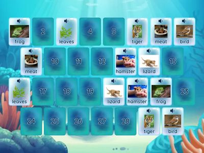 zwierzęta i jedzenie