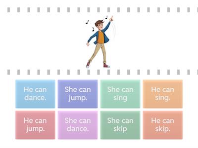 Amazing Rooftops 1 Unit 4 - Lesson 6 Find the match