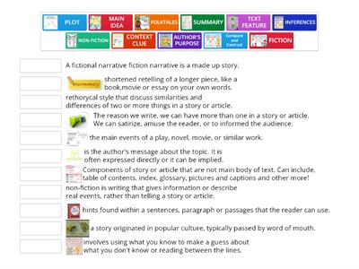 STAAR REVIEW VOCABULARY