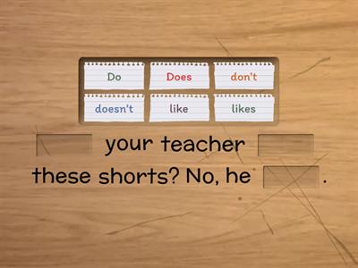 English World 2 Unit 4 grammar in conversation (do/ does + like/likes + hobbies)