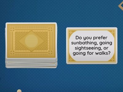 EF pre-intermediate unit 2A holidays speaking cards