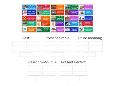 Past, present and future tense sorting L1