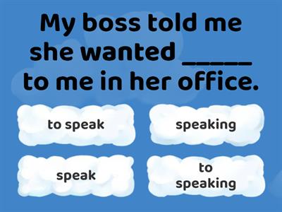 6B Unit5 Gerunds and Infinitives