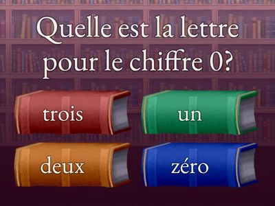 Chiffres et Lettres en Français (0-70)