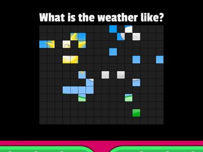  the  Weather picture quiz