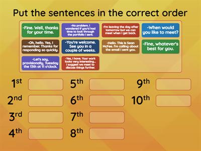 Listening Arranging a meeting