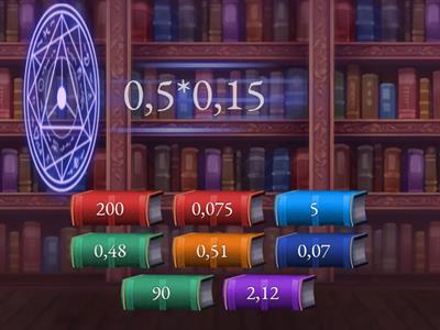 Умножение и деление десятичных дробей.