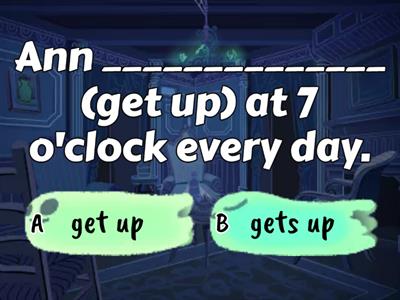  Present Simple (affirmative & negative