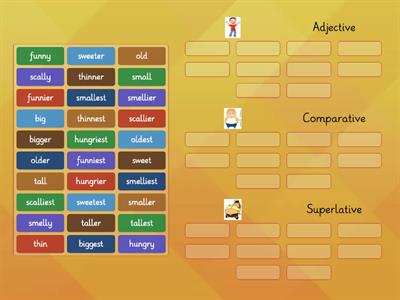 Comparatives and Superlatives