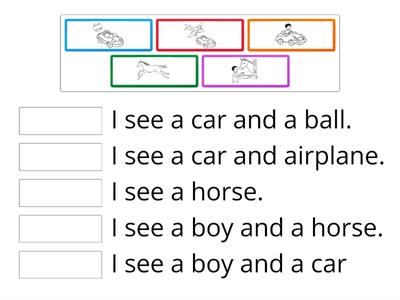 Edmark Comprehension Lesson 10 Match up