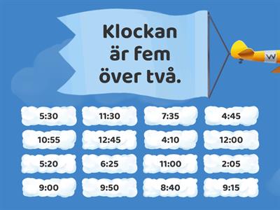 Vad är klockan? 