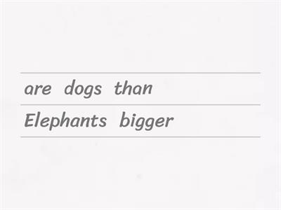 Movers comparatives