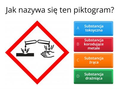 Piktogramy - Chemia klasa 7