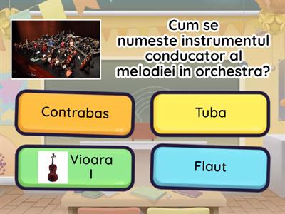 Instrumentele orchestrei