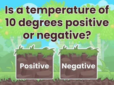 Positives and Negatives Quiz