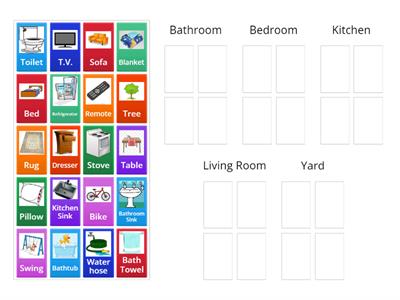 Categories-Around The Home: Where do I belong?