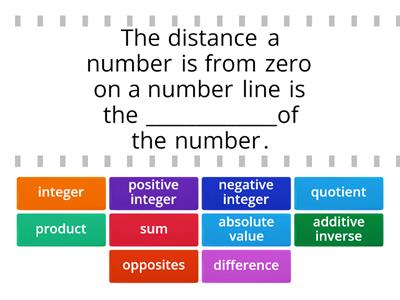 7th-Unit 1 Math Vocabulary