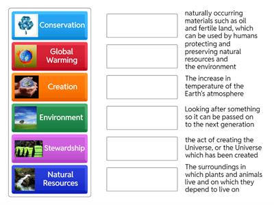 Environment Keywords quiz