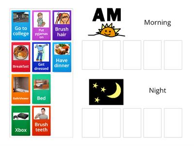 Day and night sequencing