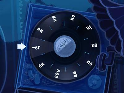 Roue de lecture - digraphes