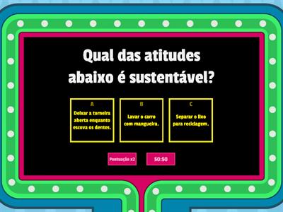 Quiz da sustentabilidade