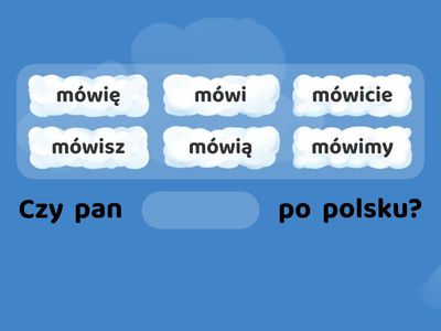  Czasowniki (mówić, lubić, robić, uczyć się)