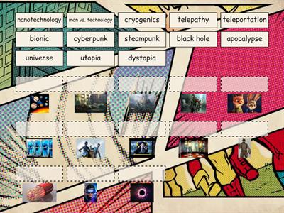 Sci Fi Picture Match Up 