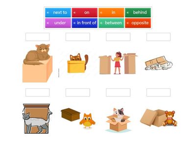 prepositions of place