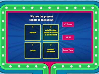 Present simple vs present continuous B1