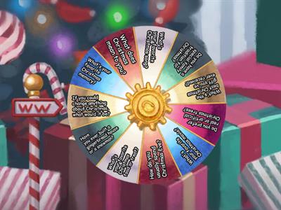 CHRISTMAS SPEAKING ACTIVITY