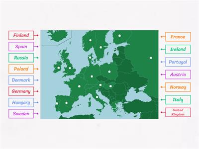 European Countries 1-15