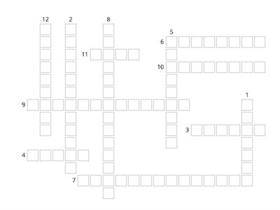 Values crossword