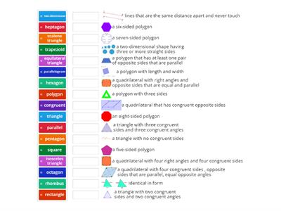 Geometry Terms       HOZ 