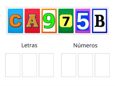 6/05 Diferenciar letras e números