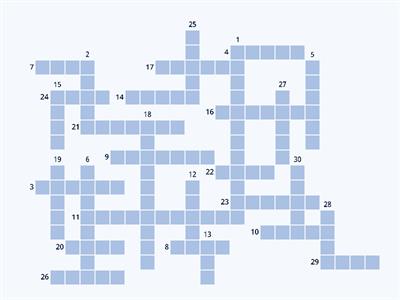 Crosswords - Review - Pre-Intermediate
