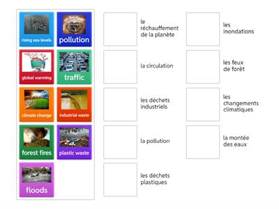 French-English Environmental Vocabulary
