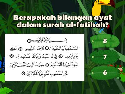 PENGENALAN SURAH AL-FATIHAH